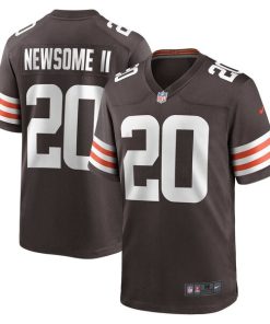 Greg Newsome II Cleveland Browns Nike Game Jersey - Brown