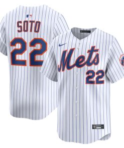 Juan Soto New York Mets Nike Home Limited Player Jersey - White