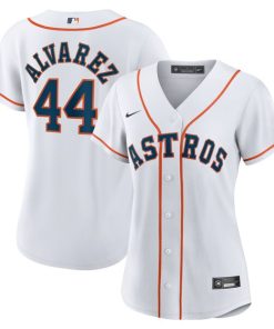 Yordan Alvarez Houston Astros Nike Women's Home Replica Jersey - White
