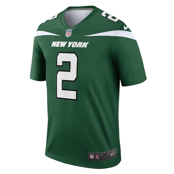 Zach Wilson New York Jets Nike Legend Jersey - Gotham Green - Image 2