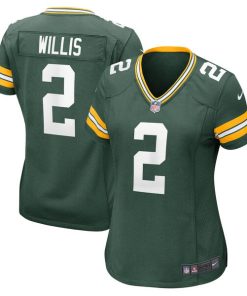 Alternative view of Malik Willis Green Bay Packers Nike Women's  Game Jersey -  Green