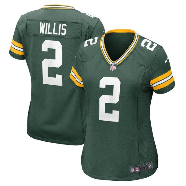 Malik Willis Green Bay Packers Nike Women's Game Jersey - Green - Image 2