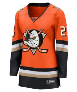 Alternative view of Ryan Poehling Anaheim Ducks  Women's Home Breakaway Jersey - Orange