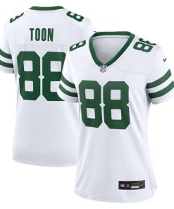 Al Toon New York Jets Nike Women's Legacy Retired Player Game Jersey - White/Green