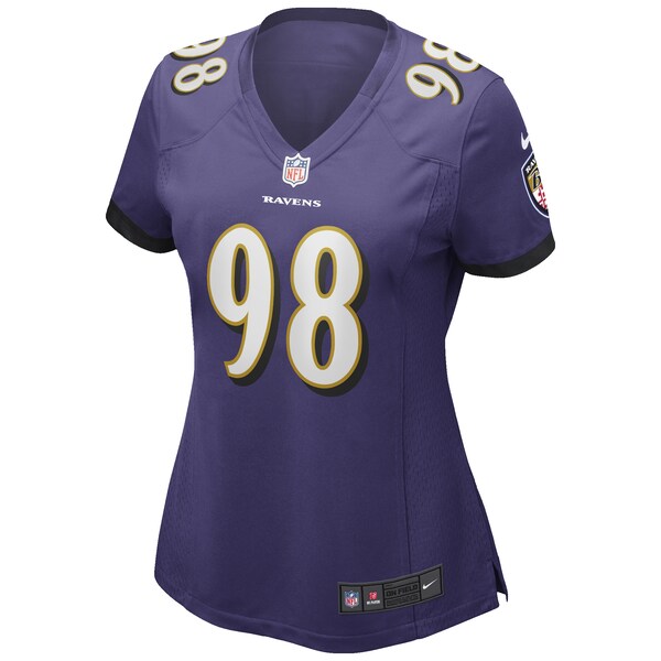 Tony Siragusa Baltimore Ravens Nike Women's Game Retired Player Jersey - Purple - Image 2