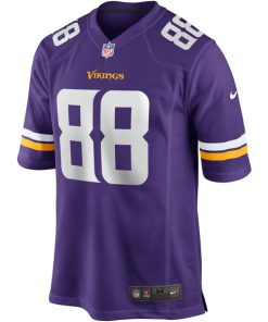 Alternative view of Alan Page Minnesota Vikings Nike Game Retired Player Jersey - Purple