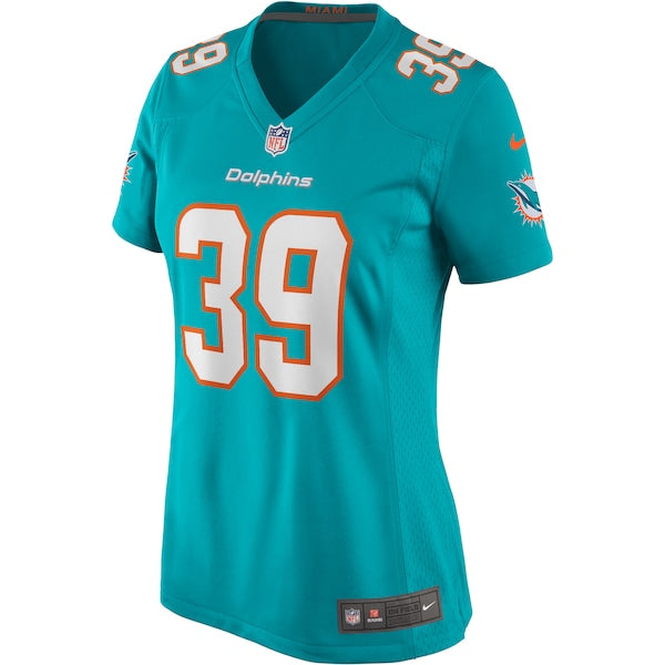 Larry Csonka Miami Dolphins Nike Women's Game Retired Player Jersey - Aqua/White - Image 3