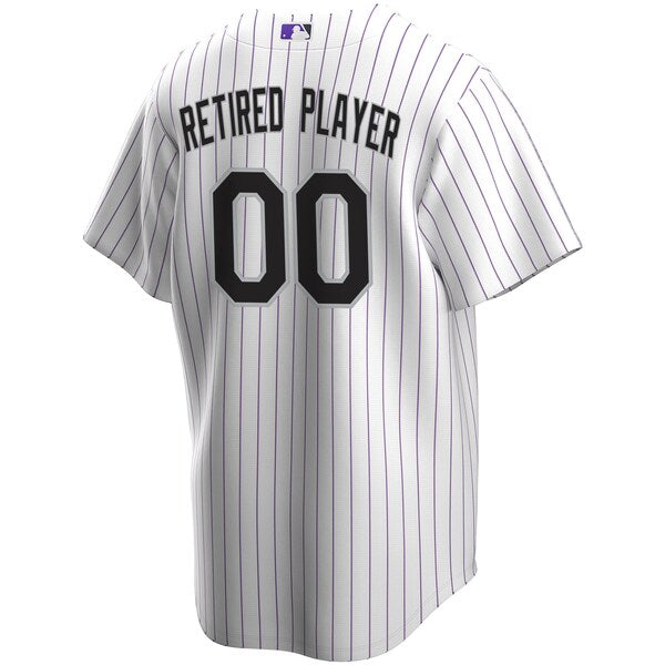 Colorado Rockies Nike Home Pick-A-Player Retired Roster Replica Jersey - White - Image 3