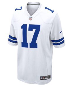 Alternative view of Brandon Aubrey Dallas Cowboys Nike Game Jersey - White