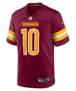 Alternative view of Curtis Samuel Washington Commanders Nike Game Jersey - Burgundy
