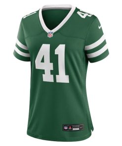 Alternative view of Marcelino McCrary-Ball New York Jets Nike Women's Team Game Jersey - Legacy Green