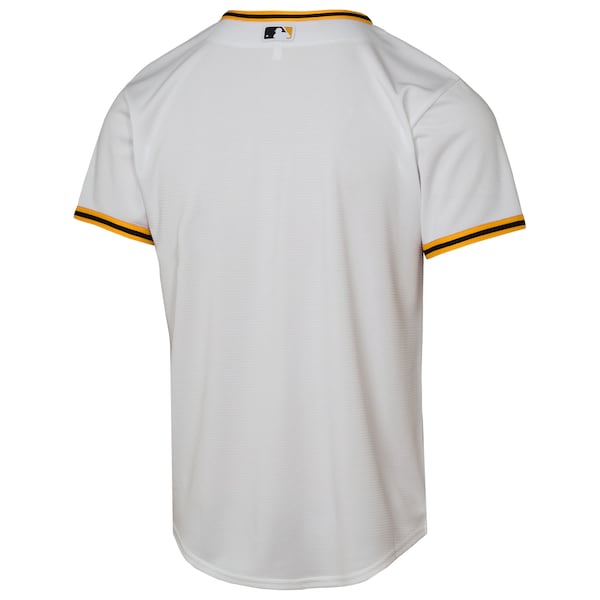Pittsburgh Pirates Nike Youth Home Replica Jersey - White - Image 3