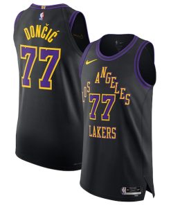 Luka Don?i? Los Angeles Lakers Nike Unisex 2025/26 Authentic Jersey - City Edition - Black