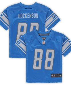 T.J. Hockenson Detroit Lions Nike Toddler Game Jersey - Blue