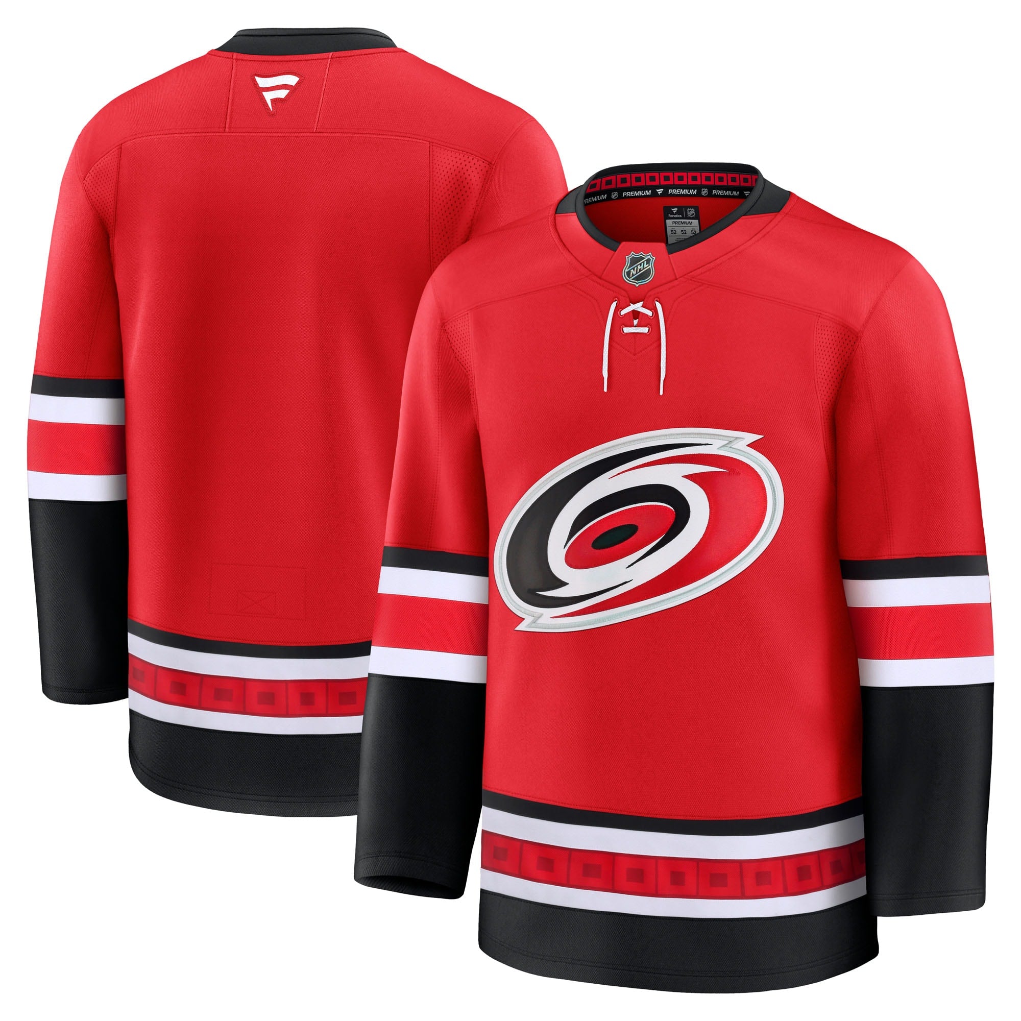 Carolina Hurricanes Home Premium Jersey - Black/White/Red - Image 11