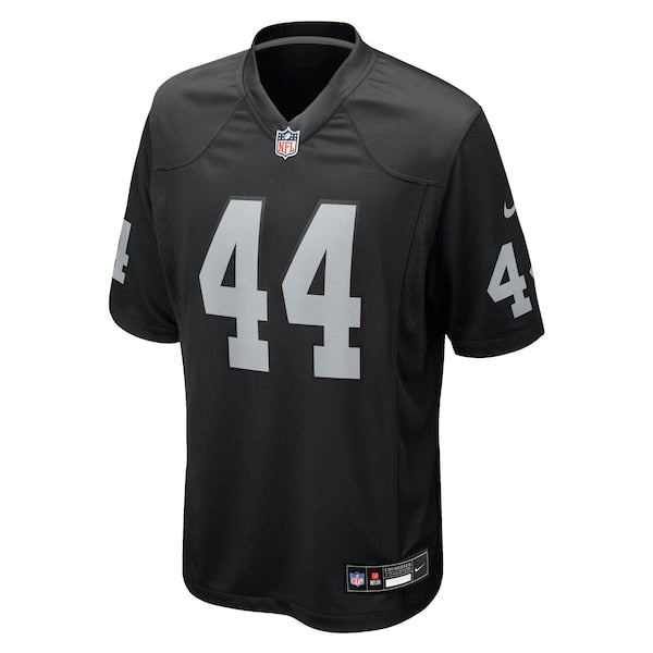 Tommy Eichenberg Las Vegas Raiders Nike Team Game Jersey - Black - Image 3