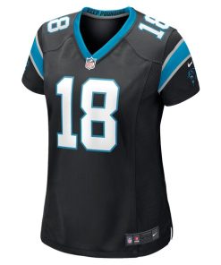 Alternative view of Damiere Byrd Carolina Panthers Nike Women's Game Player Jersey - Black