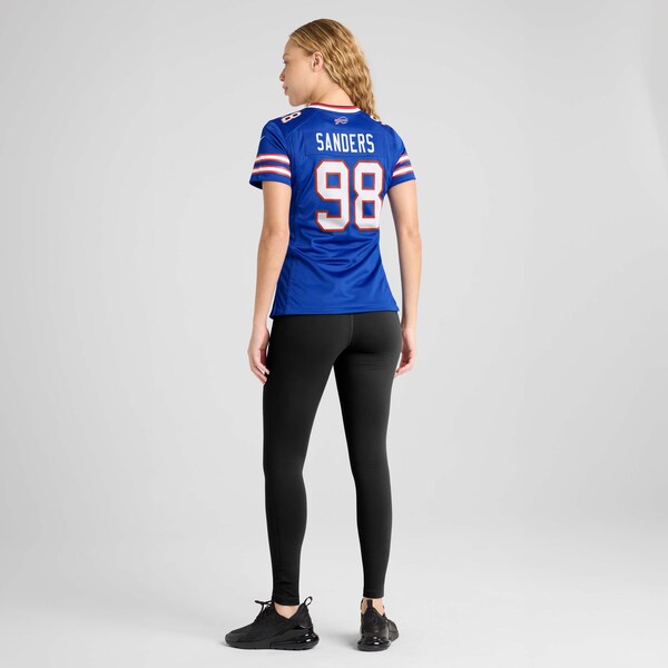 T.J. Sanders Buffalo Bills Nike Women's Team Game Jersey - Royal - Image 5