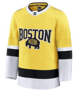 Alternative view of Boston Bruins  2026 NHL Stadium Series Premium Jersey - Gold