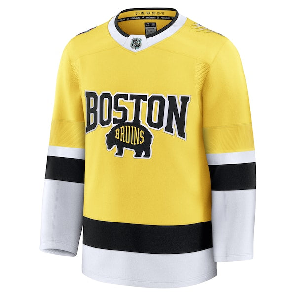 Boston Bruins 2026 NHL Stadium Series Premium Jersey - Gold - Image 2