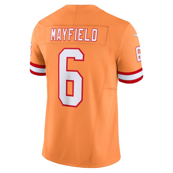 Baker Mayfield Tampa Bay Buccaneers Nike 2nd Alternate Vapor F.U.S.E. Limited Jersey - Orange - Image 3