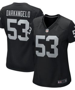 Isaac Darkangelo Las Vegas Raiders Nike Women's Team Game Jersey -  Black