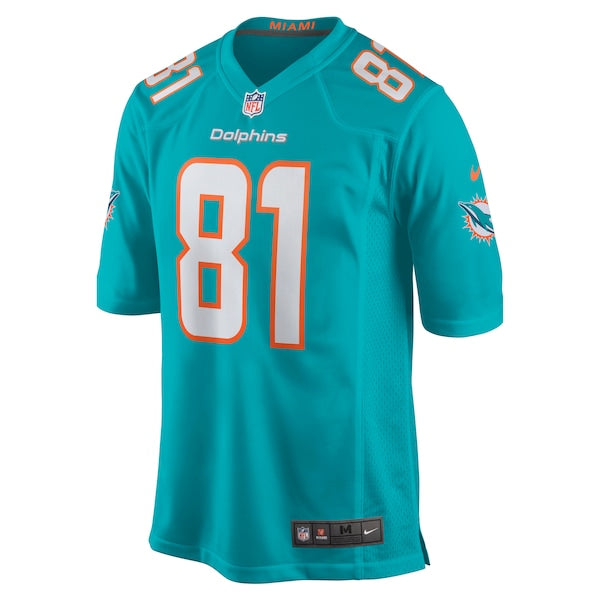 Durham Smythe Miami Dolphins Nike Game Jersey - Aqua - Image 2