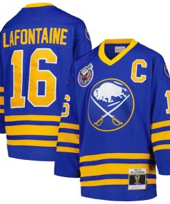 Pat LaFontaine Buffalo Sabres Youth 1992 Blue Line Player Jersey - Royal