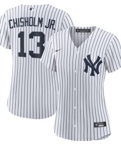 Jazz Chisholm Jr. New York Yankees Nike Women's Home Replica Jersey - White