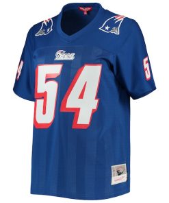 Alternative view of Tedy Bruschi New England Patriots Women's Legacy Replica Player Jersey - Royal