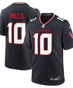 Davis Mills Houston Texans Nike Team Game Jersey -  Navy