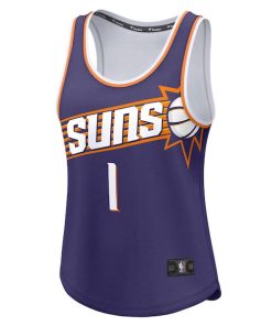 Alternative view of Devin Booker Phoenix Suns  Women's Fast Break Player Jersey - Icon Edition - Purple