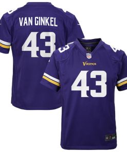 Andrew Van Ginkel Minnesota Vikings Nike Youth Youth - Purple