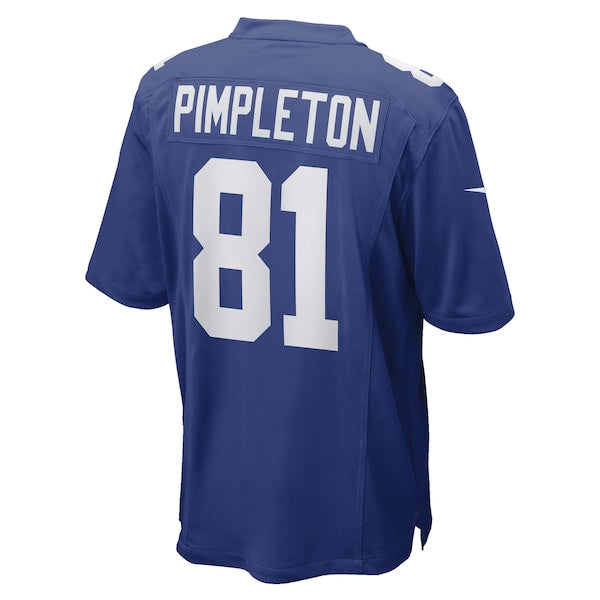Kalil Pimpleton New York Giants Nike Game Player Jersey - Royal - Image 3