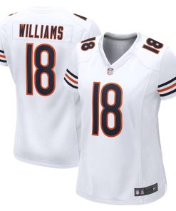 Caleb Williams Chicago Bears Nike Women's 2024 NFL Draft Game Player Jersey - White