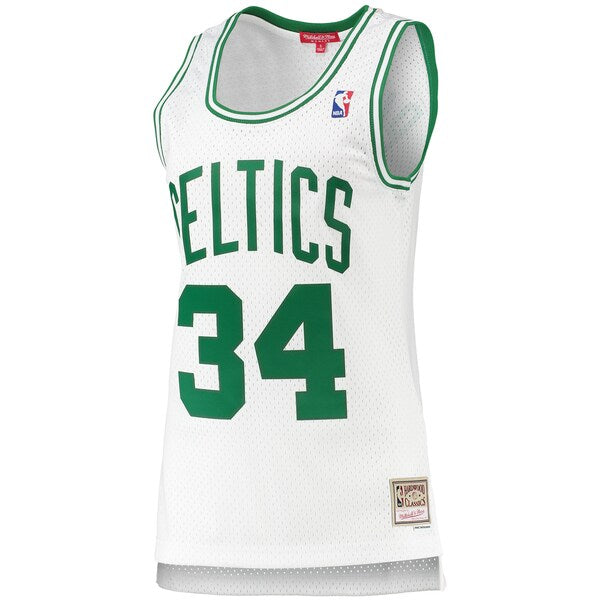 Paul Pierce Boston Celtics Women's 2007/08 Hardwood Classics Swingman Jersey - White - Image 2