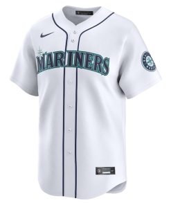 Alternative view of Randy Arozarena Seattle Mariners Nike Home Limited Player Jersey - White
