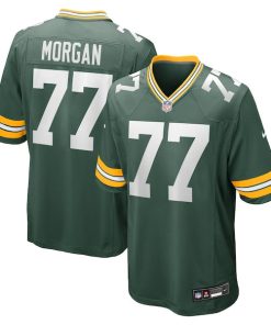 Jordan Morgan Green Bay Packers Nike 2024 NFL Draft First Round Pick Player Game Jersey - Green