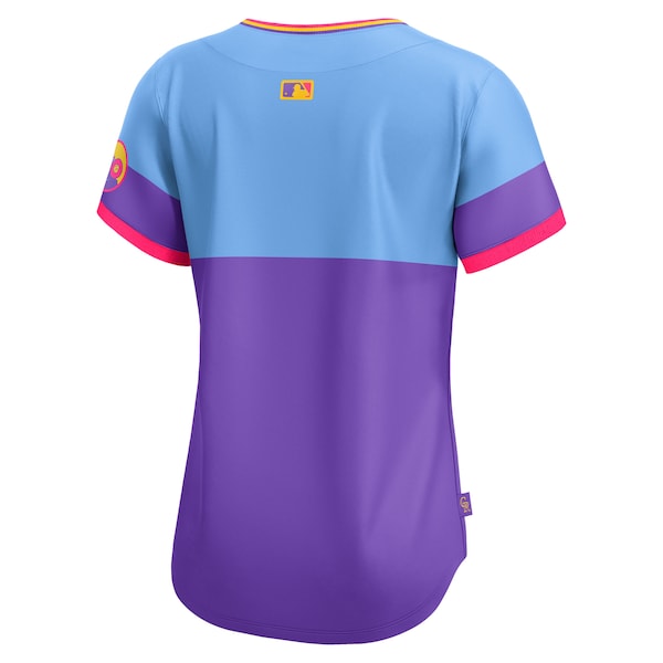 Colorado Rockies Nike Women's 2025 City Connect Limited Jersey - Purple/Light Blue - Image 3