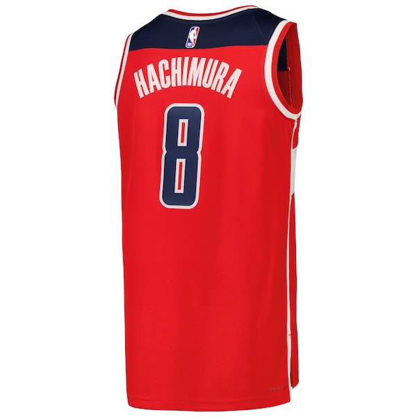 Rui Hachimura Washington Wizards Nike Swingman Jersey - Red - Image 3