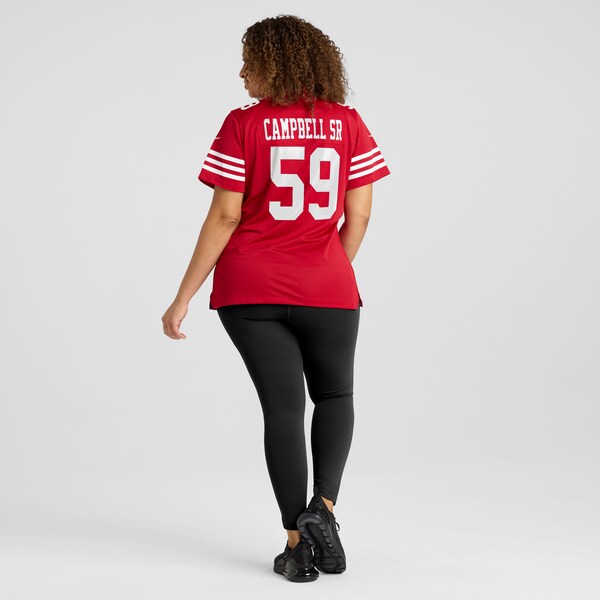 De'Vondre Campbell San Francisco 49ers Nike Women's Game Jersey - Scarlet - Image 7