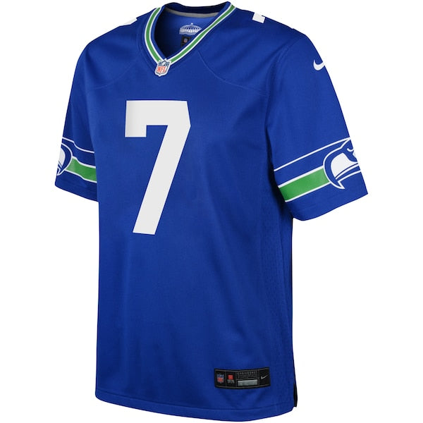Geno Smith Seattle Seahawks Nike Youth Game Jersey - Royal - Image 2