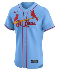 Alternative view of St. Louis Cardinals Nike Home Elite Jersey - Royal