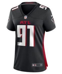 Alternative view of Demone Harris Atlanta Falcons Nike Women's  Game Jersey -  Black