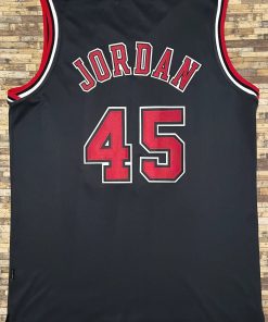 Men's Chicago Bulls Michael Jordan Nike 1984/85 Vintage Jersey - Black
