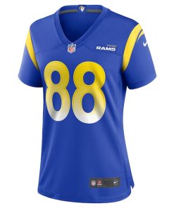 Alternative view of Brycen Hopkins Los Angeles Rams Nike Women's Game Jersey - Royal