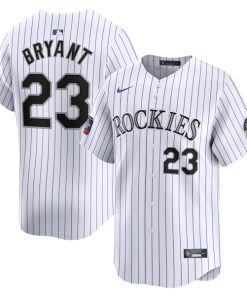 Kris Bryant Colorado Rockies Nike 2024 MLB World Tour Mexico City Series Home Limited Player Jersey - White