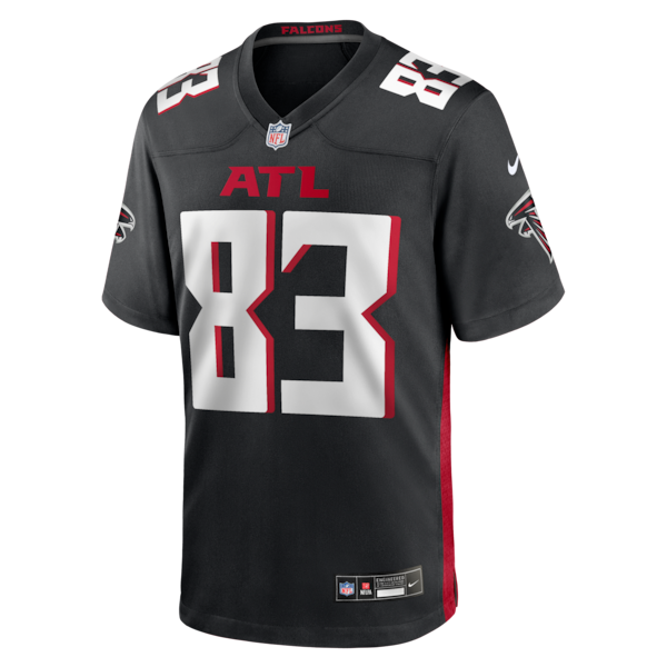 Deven Thompkins Atlanta Falcons Nike Team Game Jersey - Black - Image 2