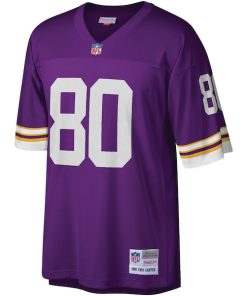 Alternative view of Cris Carter Minnesota Vikings Legacy Replica Jersey - Purple
