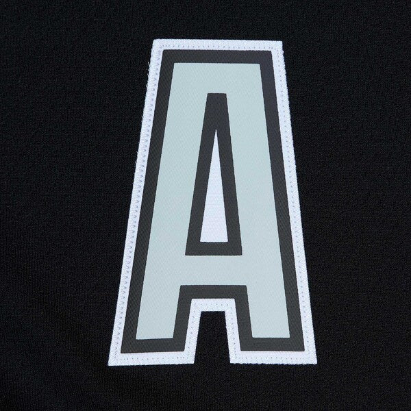 Luc Robitaille Los Angeles Kings Alternate Captain Patch 1992/93 Blue Line Player Jersey - Black - Image 6